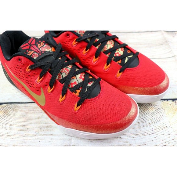 Nike Kobe XI 9 China Pack Red Black Sz 9 - Picture 10 of 12